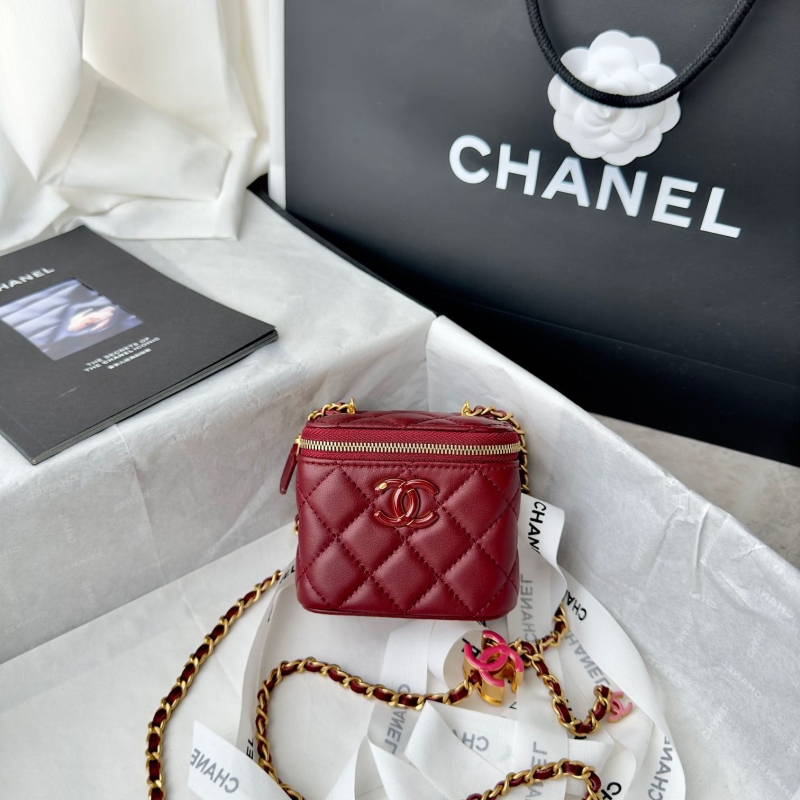 Ch*el cosmetic bags